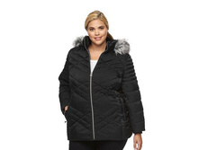Plus Size ZeroXposur Colleen Hooded Puffer Jacket   $79.99