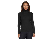 Women's Croft & Barrow(R) Essential Ribbed Turtleneck Sweater   $12.99