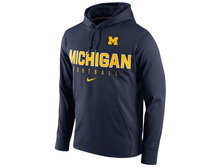 Men's Nike Michigan Wolverines Circuit Performance Hoodie   $52.50