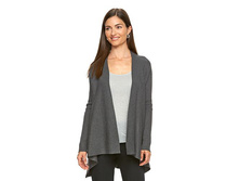 Women's Dana Buchman Open-Front Ribbed Cardigan   $19.99
