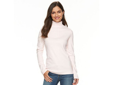 Women's Croft & Barrow(R) Turtleneck Top  $7.99