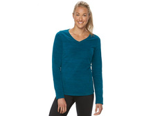 Women's Tek Gear(R) Microfleece V-Neck Sweatshirt  $7.99