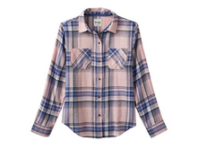 Girls 7-16 & Plus Size Mudd(R) Side-Split Flannel Button-Down Shirt   $11.99 - $19.99