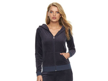 Women's Juicy Couture Velour Hoodie Jacket  $24.99