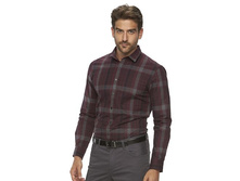 Men's Marc Anthony Slim-Fit Patterned Stretch Button-Down Shirt   $29.99