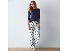 Women's SONOMA Goods for Life(TM) Pajamas: Knit & Microfleece PJ Set with Socks   $19.99