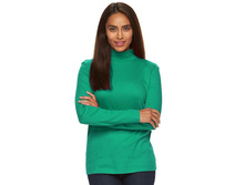 Women's Croft & Barrow(R) Essential Mockneck Top  $7.99