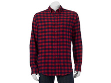 Big & Tall Croft & Barrow(R) Classic-Fit Plaid Flannel Button-Down Shirt   $19.99