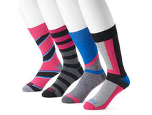 Men's Funky Socks 4-pack Crew Socks  $7.99
