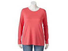 Plus Size Croft & Barrow(R) Crew Tee   $6.99