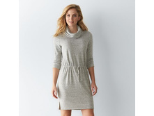 Women's SONOMA Goods for Life(TM) Cowlneck Shift Dress   $24.99