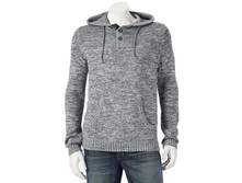 Men's Urban Pipeline(R) Hoodie Henley Sweater   $28.00