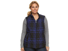 Plus Size Croft & Barrow(R) Classic Quilted Vest   $19.20