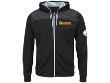 Men's Majestic Pittsburgh Steelers Game Elite Hoodie   $60.00