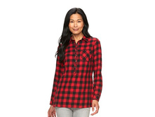Women's Croft & Barrow(R) Flannel Plaid Tunic  $24.99