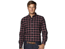 Men's Chaps Classic-Fit Oxford Checked Button-Down Shirt   $19.99