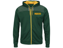 Men's Majestic Green Bay Packers Game Elite Hoodie   $60.00