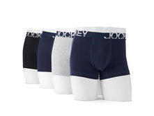 Men's Jockey 3-pack + 1 Bonus Blend Low-Rise Performance Stretch Boxer Briefs   $32.00