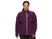 Plus Size Tek Gear(R) Full-Zip Fleece Hoodie   $25.20