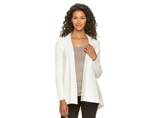 Women's Dana Buchman Open-Front Ribbed Cardigan   $19.99