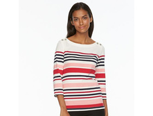 Women's Croft & Barrow(R) Button Top   $14.99