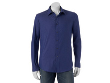 Men's Apt. 9(R) Slim-Fit Stretch End-On-End Button-Down Shirt   $19.99