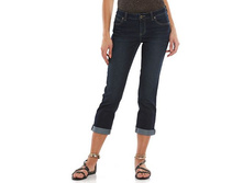 Petite Jennifer Lopez Cuffed Jean Capris   $36.99