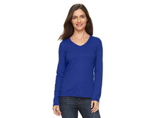 Women's Croft & Barrow(R) Classic V-Neck Tee  $7.99