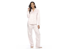 Women's Croft & Barrow(R) Pajamas: Minky Fleece PJ Set   $19.99