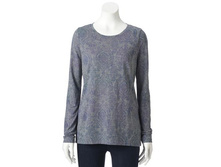 Women's SONOMA Goods for Life(TM) Essential Slubbed Crewneck Tee  $4.99