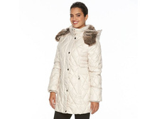 Women's Apt. 9(R) Hooded Quilted Puffer Jacket   $89.99