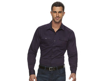 Men's Marc Anthony Slim-Fit Military Stretch Button-Down Shirt  $29.99