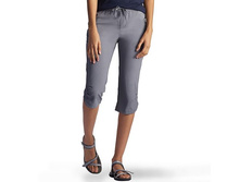 Petite Lee Relaxed Fit Active Performance Capris   $29.99