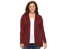 Plus Size Croft & Barrow(R) Essential Solid Open-Front Cardigan   $14.99