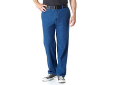 Men's Haggar(R) Work to Weekend(R) Classic-Fit Flat-Front Denim Pants   $29.99