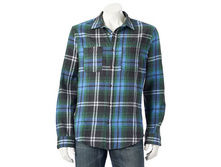 Big & Tall Urban Pipeline(R) Plaid Flannel Button-Down Shirt   $14.99