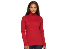 Women's Croft & Barrow(R) Turtleneck Top  $7.99