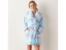 Women's SONOMA Goods for Life(TM) Printed Plush Wrap Robe  $22.99