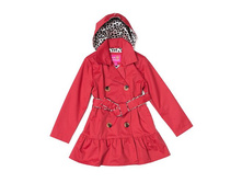 Girls 4-16 Pink Platinum Double Breasted Trench Coat  $48.00 - $50.00
