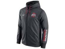 Men's Nike Ohio State Buckeyes Circuit Full-Zip Performance Hoodie   $63.75
