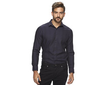 Men's Marc Anthony Slim-Fit Patterned Stretch Button-Down Shirt   $29.99