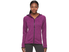 Women's Tek Gear(R) Marled Fleece Full-Zip Hoodie  $23.99