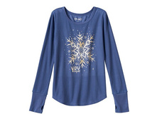 Girls 7-16 & Plus Size Mudd(R) Thumbhole Long Sleeve Thermal Graphic Tee   $8.99 - $9.99