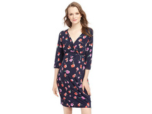 Maternity Oh Baby by Motherhood(TM) Faux-Wrap Dress   $24.00
