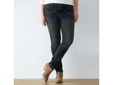 Plus Size SONOMA Goods for Life(TM) Fay-Faye Denim Skinny Jeans   $29.99