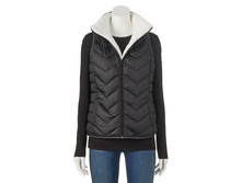 Juniors' SO(R) Sherpa Lined Puffer Vest   $23.99