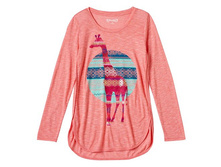 Girls 7-16 & Plus Size Mudd(R) Foil Graphic High-Low Tulip Tee   $13.99 - $15.99