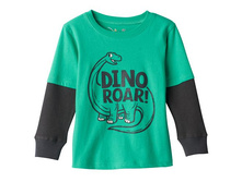 Toddler Boy Jumping Beans(R) Mock-Layered Thermal Long Sleeve Graphic Tee   $4.99