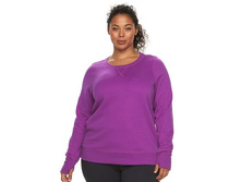 Plus Size Tek Gear(R) Fleece Sweatshirt   $17.99
