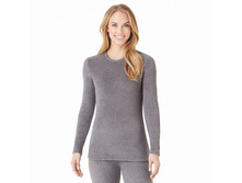 Women's Cuddl Duds Fleecewear with Stretch Crewneck Top  $20.99